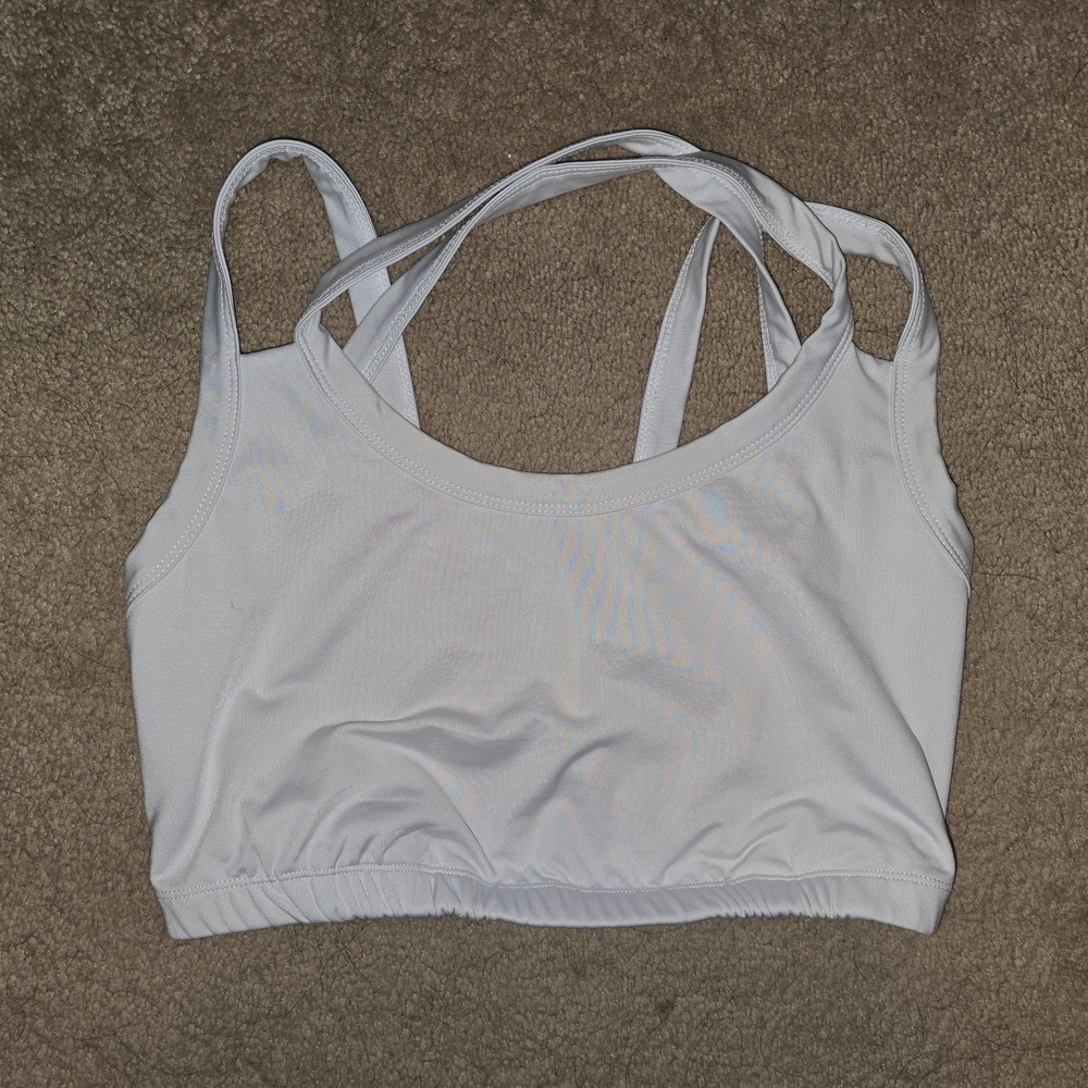 KIAVA Classic White Sports Bra
